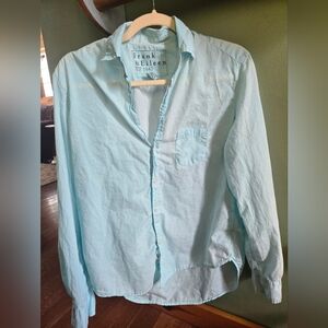 Frank & Eileen Cotton womens button up Semisheer
